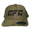 Vegan Suede Caps - Olive Green